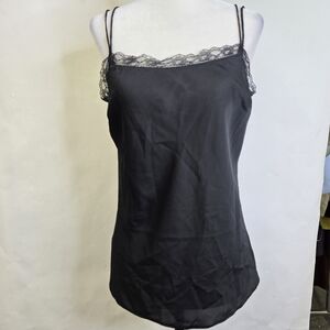 Vanessa Williams Satin and lace Cami top